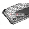 Audi A5 (16-18) priekšējā reste Sport Style, melna/sudraba