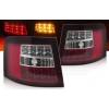 AUDI A6 05.97-05.04 AVANT aizmugurējie LED lukturi, Sarkani/Balti