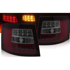 AUDI A6 05.97-05.04 AVANT aizmugurējie LED lukturi, Sarkani/Tonēti