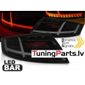 Audi TT (06-14) aizmugurējie LED BAR lukturi, dinamiskie pagriezieni, melni/tonēti