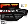 AUDI A5 (11-16) LED aizmugurējie lukturi, gaismas sveiciena funkcija, dinamiskie pagriezieni, melni/tonēti (OEM BULB)