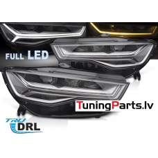 Audi A6 C7 (14-18) priekšējie FULL LED DRL lukturi