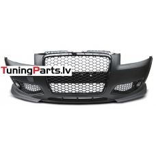 Audi A3 8P (05-08) priekšējais bamperis RS3 style, melna reste