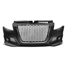 Audi A3 8P Sportback (08-12) priekšējais bamperis RS3 style melna/hromēta reste