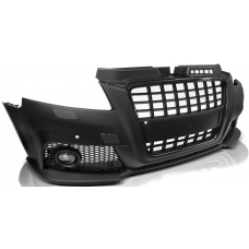 Audi A3 8P (08-12) priekšējais bamperis S-line style ar PDC, melna reste Audi A3 8P (08-12) priekšējais bamperis S-line style ar PDC, melna reste