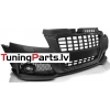 Audi A3 8P (08-12) priekšējais bamperis S-line style, melna reste