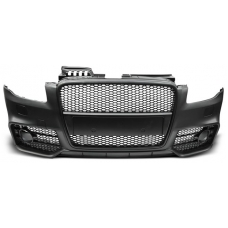 Audi A4 B7 (04-08) priekšējais bamperis RS style melna/matēta reste