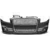 Audi A4 B7 (04-08) priekšējais bamperis RS style, melna/hromēta reste