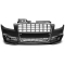 Audi A4 B7 (04-08) priekšējais bamperis S-line style ar PDC, melna/hromēta reste Audi A4 B7 (04-08) priekšējais bamperis S-line style ar PDC, melna/hromēta reste