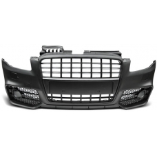 Audi A4 B7 (04-08) priekšējais bamperis S-line style melna/matēta reste