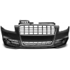 Audi A4 B7 (04-08) priekšējais bamperis S-line style melna/hromēta reste