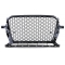 Audi Q5 (12-16) priekšējā reste, melna/glancēta, RS style ar PDC