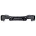 BMW F20 F21 (15-19) hatchback m sport aizmugurējā bampera difuzors, melns glancēts -OO---OO-