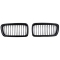 BMW E38 (94-02) priekšējās restes melnas/glancētas