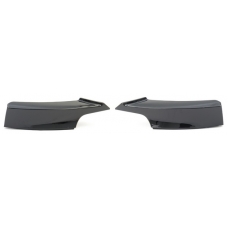 BMW F30/F31 priekšējā M pack bampera uzlikas melnas/glancētas BMW F30/F31 priekšējā M pack bampera uzlikas melnas/glancētas