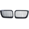 BMW E36 (96-99) priekšējās restes, melnas / glancētas BMW E36 (96-99) priekšējās restes, melnas / glancētas