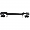 BMW G20/G21 (19-22) 318i, 320i, 320e, 320d M-tech / M-performance aizmugurējā bampera difuzors melns/glancēts + izpūtēja uzgaļi melni
