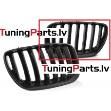 BMW X5 E53 (04-06) priekšējā reste melna/glancēta, kreisā puse