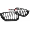 BMW X3 F25 LCI (14-17), X4 F26 (14-18) priekšējās restes melnas/matētas dubultās BMW X3 F25 LCI (14-17), X4 F26 (14-18) priekšējās restes melnas/matētas dubultās