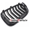 BMW X3 F25 LCI (14-17), X4 F26 (14-18) priekšējās restes melnas/matētas dubultās BMW X3 F25 LCI (14-17), X4 F26 (14-18) priekšējās restes melnas/matētas dubultās