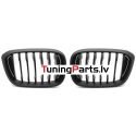 BMW X3 G01 (17-21), X4 G02 (18-21) priekšējās restes melnas/matētas