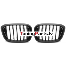 BMW X3 G01 (17-21), X4 G02 (18-21) priekšējās restes melnas/matētas
