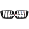 BMW X3 G01 (17-21), X4 G02 (18-21) priekšējās restes melnas/glancētas 3 krāsu