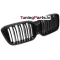 BMW X3 G01 LCI (21-25), X4 G02 LCI (21-25) priekšējās restes melnas/glancētas dubultās BMW X3 G01 LCI (21-25), X4 G02 LCI (21-25) priekšējās restes melnas/glancētas dubultās