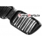 BMW X3 G01 LCI (21-25), X4 G02 LCI (21-25) priekšējās restes melnas/glancētas dubultās BMW X3 G01 LCI (21-25), X4 G02 LCI (21-25) priekšējās restes melnas/glancētas dubultās
