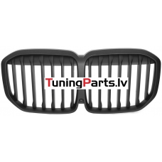 BMW X7 G07 (18-22) priekšējās restes melnas/matētas