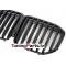 BMW X7 G07 LCI (22-...) priekšējās restes melnas/glancētas BMW X7 G07 LCI (22-...) priekšējās restes melnas/glancētas