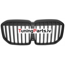 BMW X7 G07 LCI (22-...) priekšējās restes melnas/matētas BMW X7 G07 LCI (22-...) priekšējās restes melnas/matētas