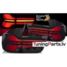 BMW X5 E70 (07-13) aizmugurējie FULL LED lukturi, tonēti, dinamiskie pagriezieni, G05 look BMW X5 E70 (07-13) aizmugurējie FULL LED lukturi, tonēti, dinamiskie pagriezieni, G05 look