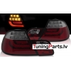 BMW E46 kupejas (03-06) LED BAR aizmugurējie lukturi, sarkani/tonēti