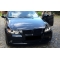 BMW E90/E91 (05-08) priekšējie lukturi, 3D LED eņģeļ acis, melni