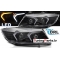 BMW E90/E91 (05-08) priekšējie lukturi, FULL LED, melni