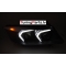 BMW E90/E91 (05-08) priekšējie lukturi, FULL LED, melni