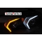 BMW E90/E91 (05-08) priekšējie lukturi, FULL LED, melni