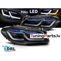 BMW F10/F11 (13-16) priekšējie FULL LED DRL lukturi
