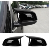 Spoguļu uzlikas BMW X3 F25, X4 F26, X5 F15, X6 F16 (14-18) melnas glancētas
