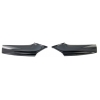 BMW F10/F11 (10-16) priekšējā M pack bampera uzlikas melnas/glancētas