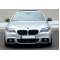 BMW F10/F11 (10-16) priekšējā M pack bampera uzlikas melnas/matētas
