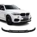BMW X5 F15 (13-18) priekšējā M bampera uzlika Aero style melna/glancēta