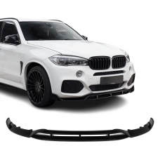 BMW X5 F15 (13-18) priekšējā M bampera uzlika Aero style melna/glancēta BMW X5 F15 (13-18) priekšējā M bampera uzlika Aero style melna/glancēta