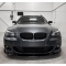 BMW E60/E61 (03-10) priekšējā M-pack bampera uzlika HM style melna/glancēta BMW E60/E61 (03-10) priekšējā M-pack bampera uzlika HM style melna/glancēta
