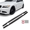 BMW E90/E91 (05-11) sānu sliekšnu uzlikas Performance style melnas/glancētas
