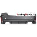BMW G20 (22-26) LCI aizmugurējais bamperis Sport Style ar PDC ar Parking Assist + difuzors melns/glancēts -OO--OO-
