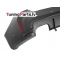 BMW G20 (22-26) LCI aizmugurējais bamperis Sport Style ar PDC ar Parking Assist + difuzors melns/glancēts -OO--OO-