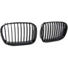 BMW E39 priekšējās restes, melnas, glancētas