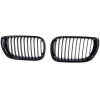 BMW E46 sedana/touringa (01-05) priekšējās restes, melnas/glancētas